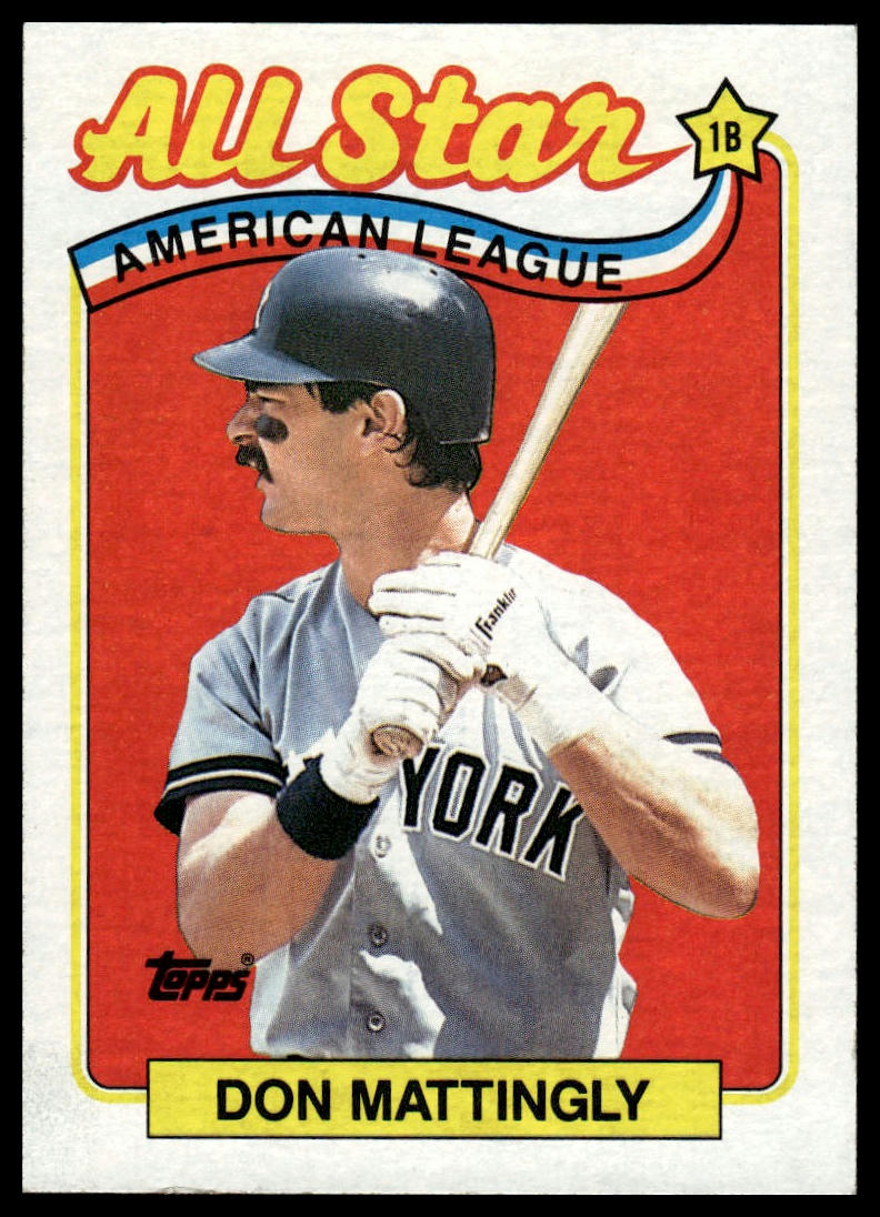 1989 Topps #397 Don Mattingly