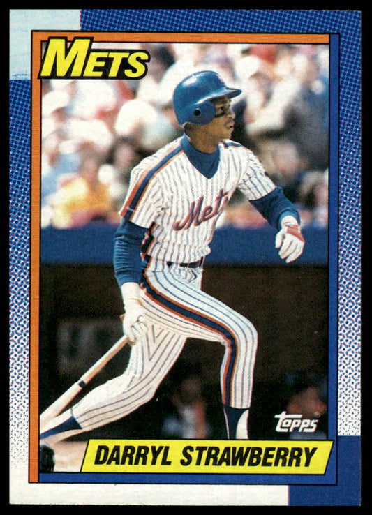 1990 Topps #600 Darryl Strawberry