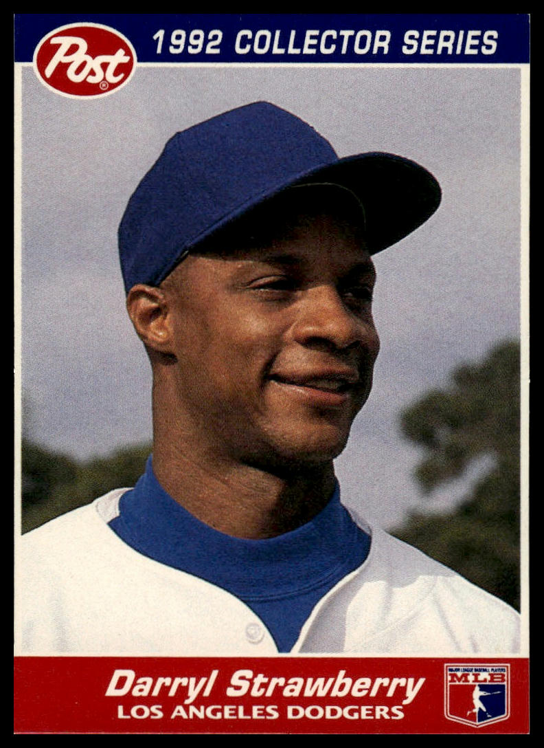 1992 Post Cereal #10 Darryl Strawberry