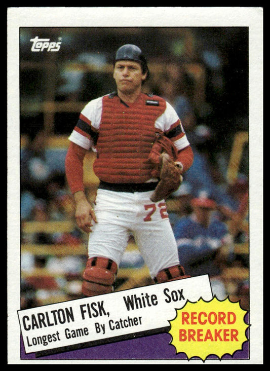 1985 Topps #1 Carlton Fisk