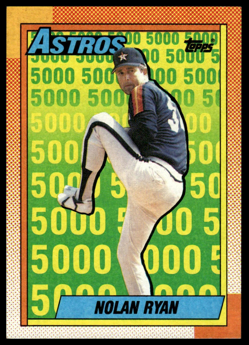 1990 Topps #4 Nolan Ryan