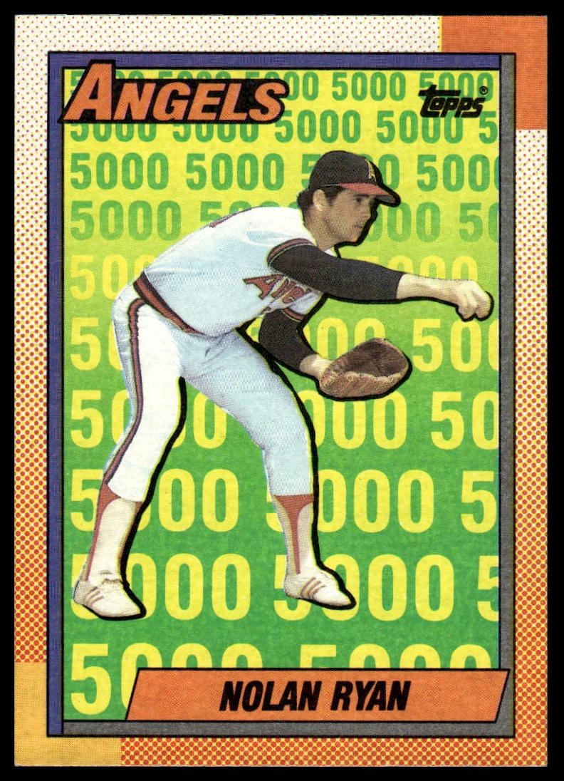 1990 Topps #3 Nolan Ryan