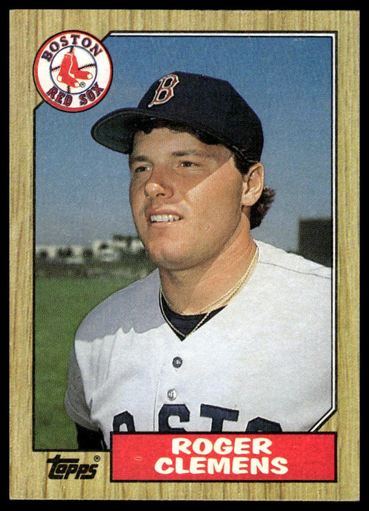 1987 Topps #340 Roger Clemens