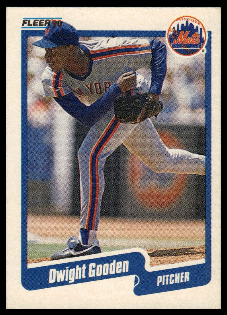 1990 Fleer Canadian #204 Dwight Gooden