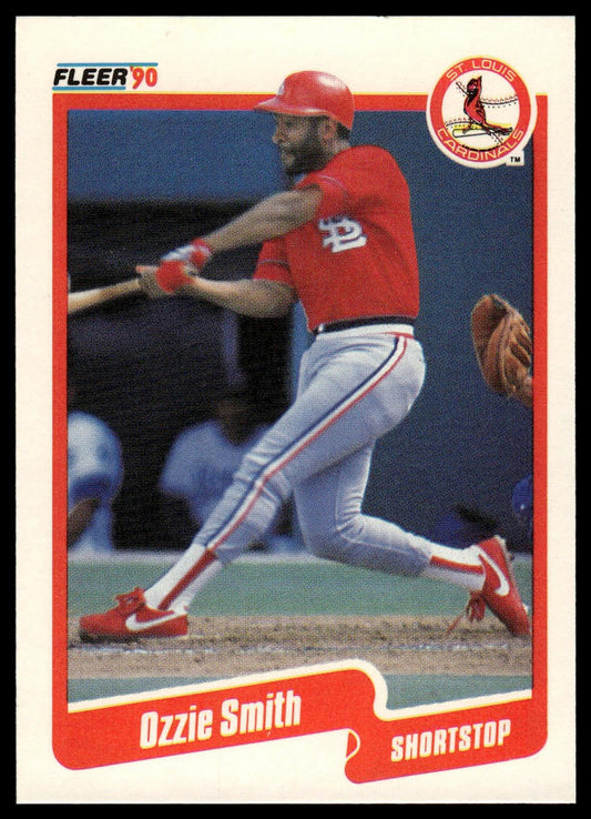 1990 Fleer #260b Ozzie Smith