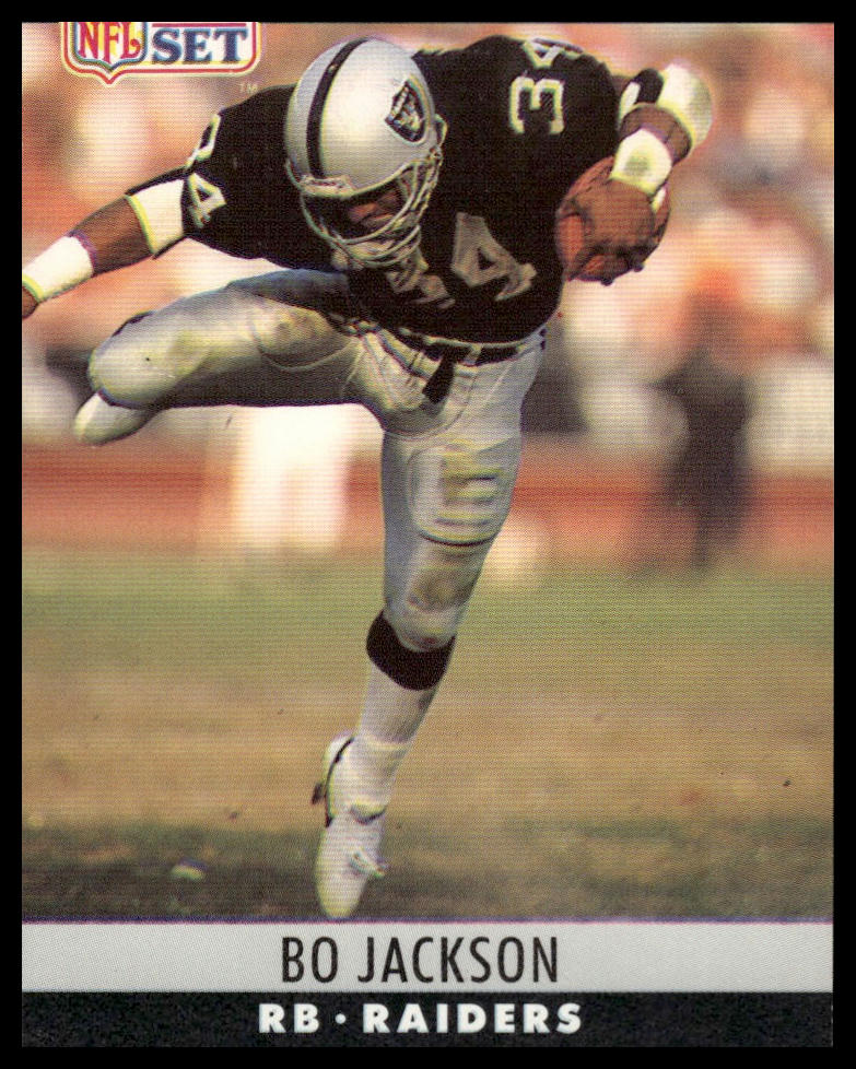 1990 Pro Set FACT Cincinnati #155 Bo Jackson