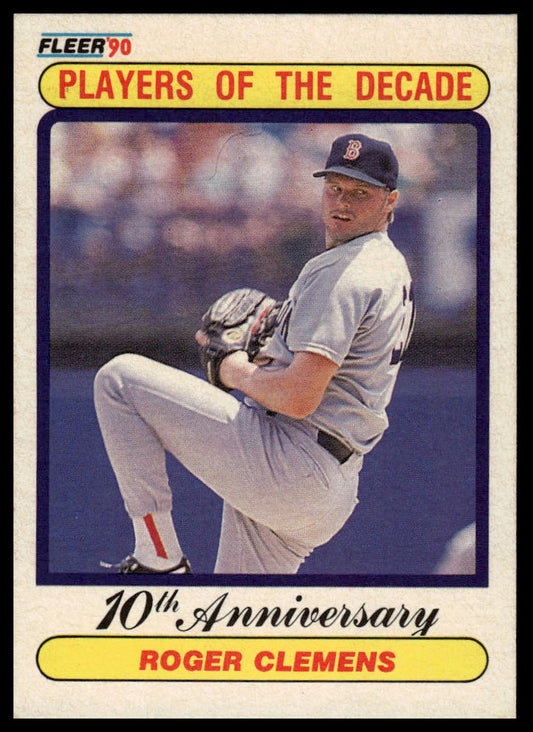 1990 Fleer Canadian #627 Roger Clemens