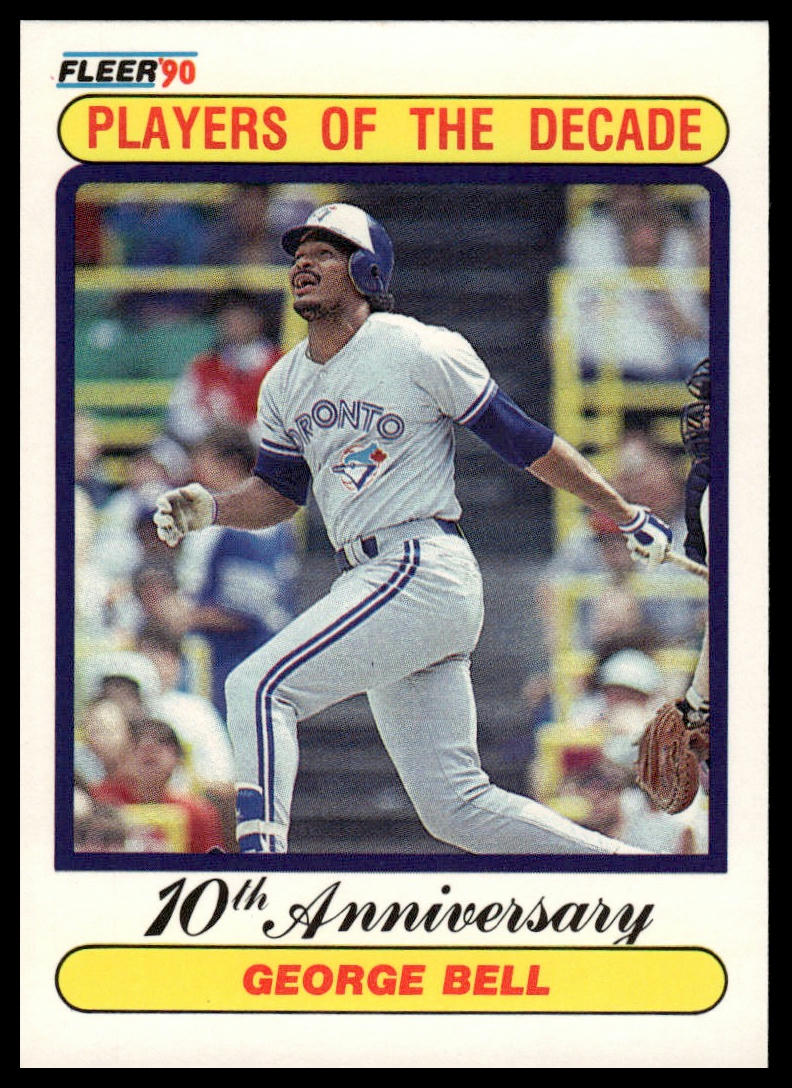 1990 Fleer Canadian #628 George Bell