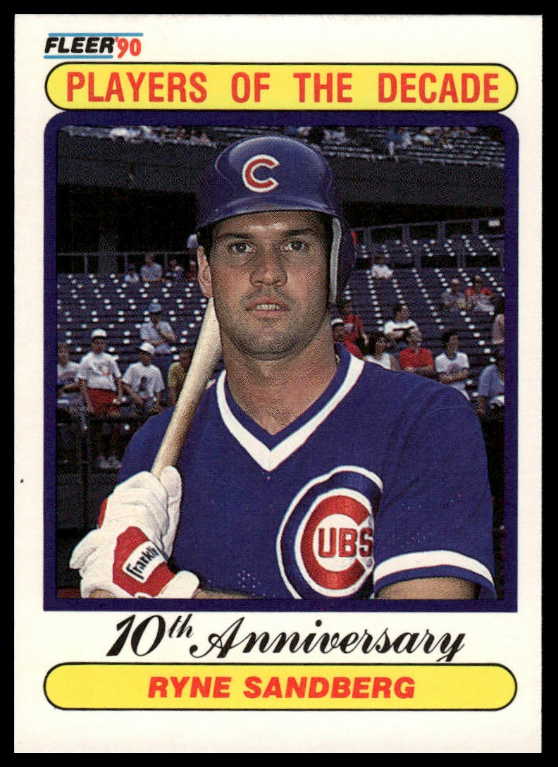 1990 Fleer Canadian #625 Ryne Sandberg