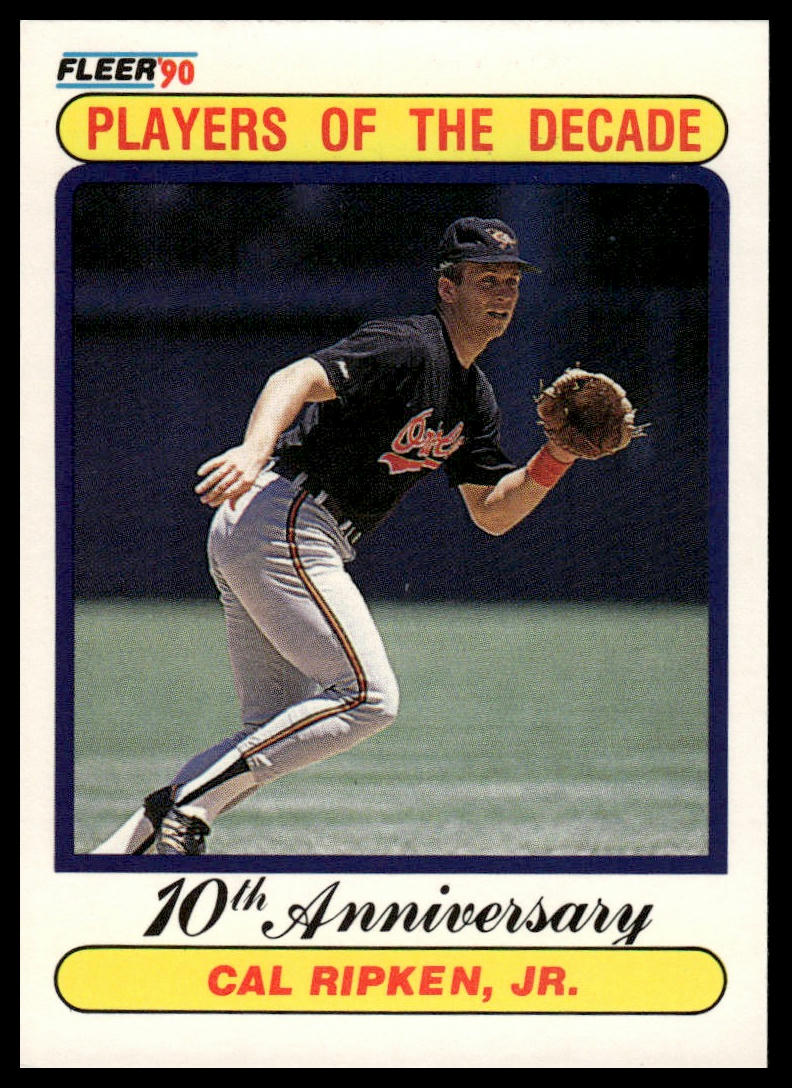 1990 Fleer #624b Cal Ripken, Jr.