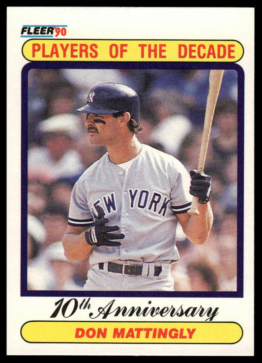 1990 Fleer Canadian #626 Don Mattingly