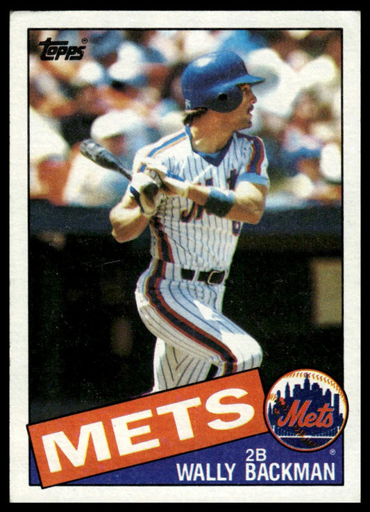 1985 Topps #677 Wally Backman